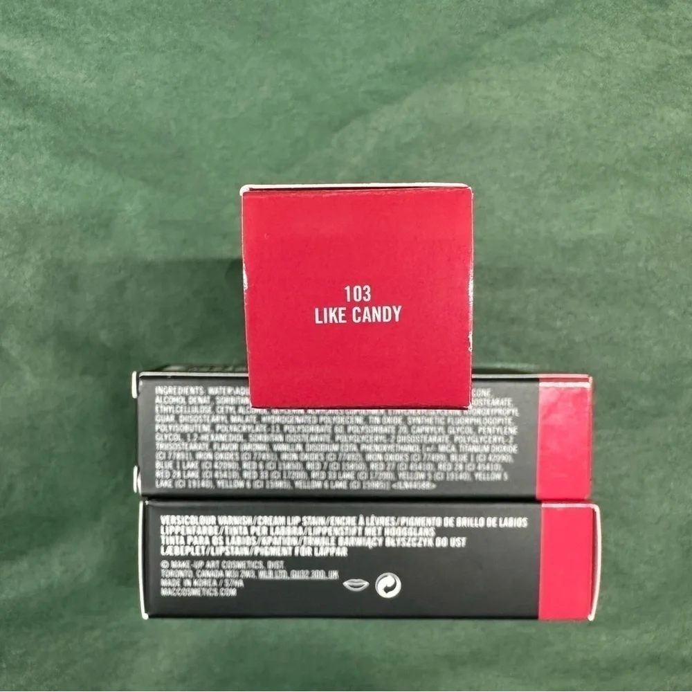 MAC *Like Candy* Versicolour Varnish Cream Lip Stain .28 fl oz